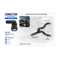 Conector manguera calefacción 90° - 16 mm universal US Parts 120-293