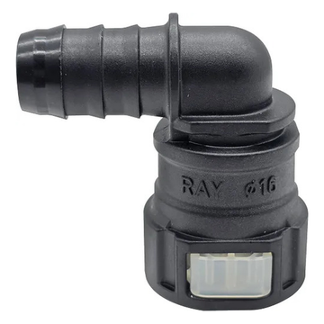 Conector manguera calefacción 90° - 16 mm universal US Parts 120-293