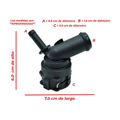 Conector manguera radiador superior para US Parts 120-296