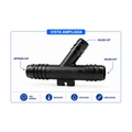 Conector manguera y , calefacción 5/8 X 3/8 X 5/8 uni US Parts 120-298