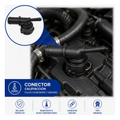 Conector, calefacción p/jp wrangler 2.0l 18-26 US Parts 120-335