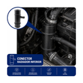 Conector radiador inferior p/mercedes benz e43 3.0 17-18 US Parts 120-351