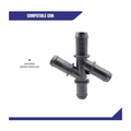 Conector calefaccion 3/4 4 salidas universal varios modelos US Parts 120-352