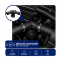 Conector, calefacción nw16- 90° X 2 salidas varios modelos US Parts 120-353