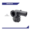 Conector calefaccion nw16-90° c/entrada para sensor, univers US Parts 120-354
