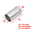 Tubo conector entrada bomba agua chevy 1994 2012 US Parts 120-505