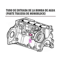 Tubo conector entrada bomba agua chevy 1994 2012 US Parts 120-505