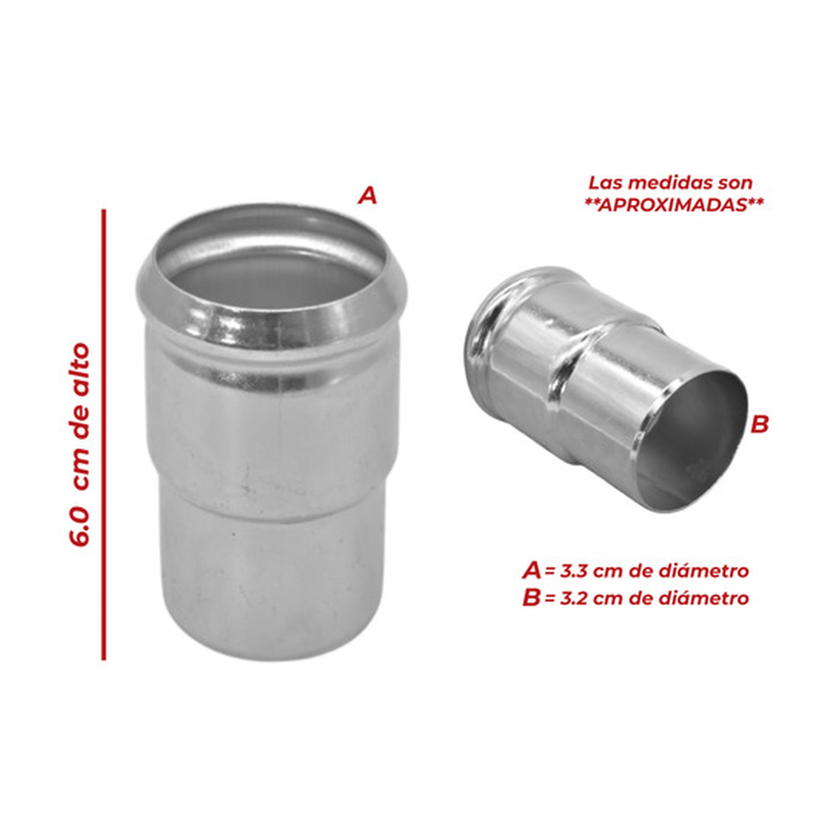 Conector cople monoblock escape 3.0l 01-04 fusion 3.0l 06-07 US Parts 120-507