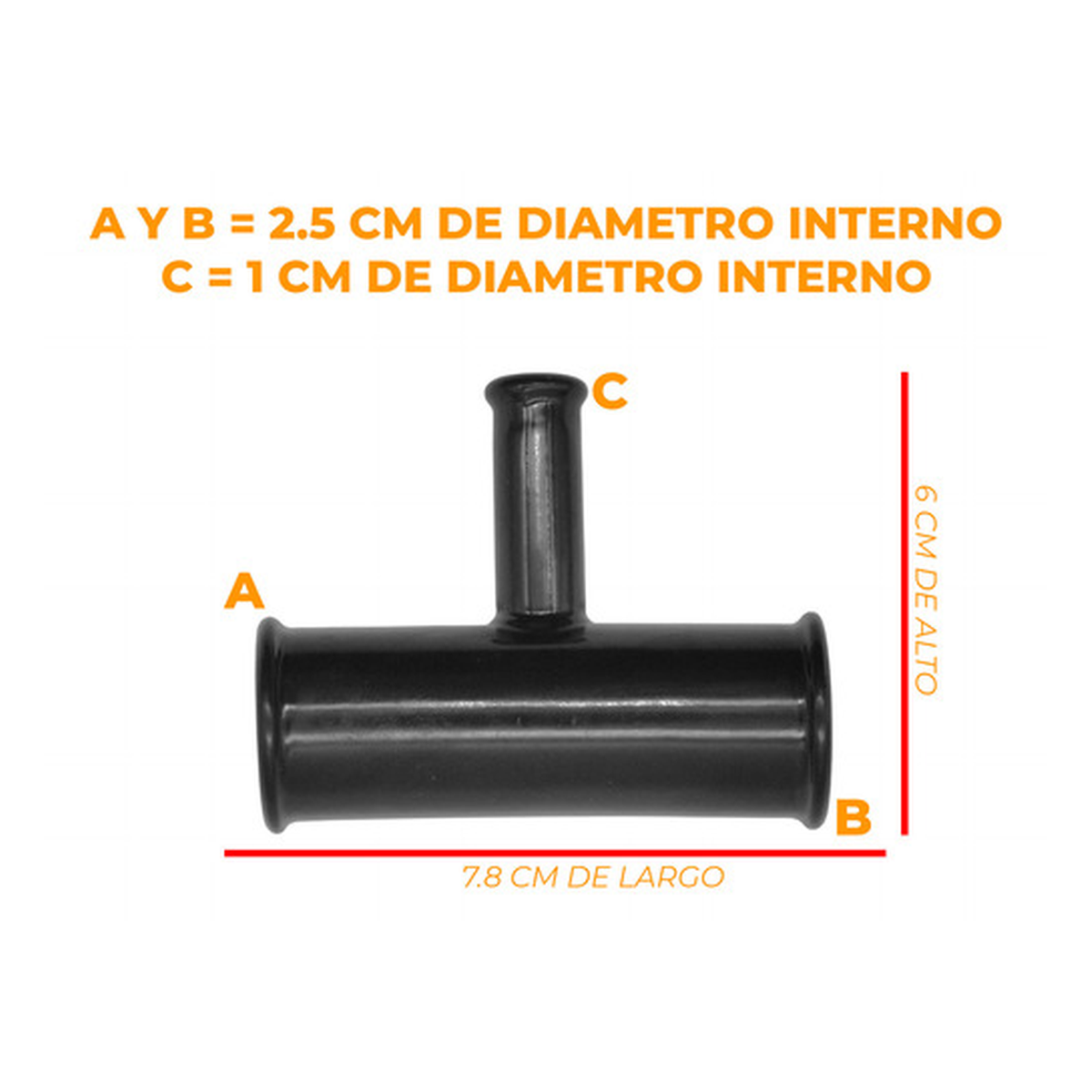 Conector manguera radiador sup-inf p/niss versa kicks march US Parts 120-513