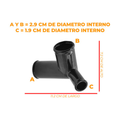 Conector manguera radiador inferior p/mazda 6 2.5-3.7l 09-10 US Parts 120-516