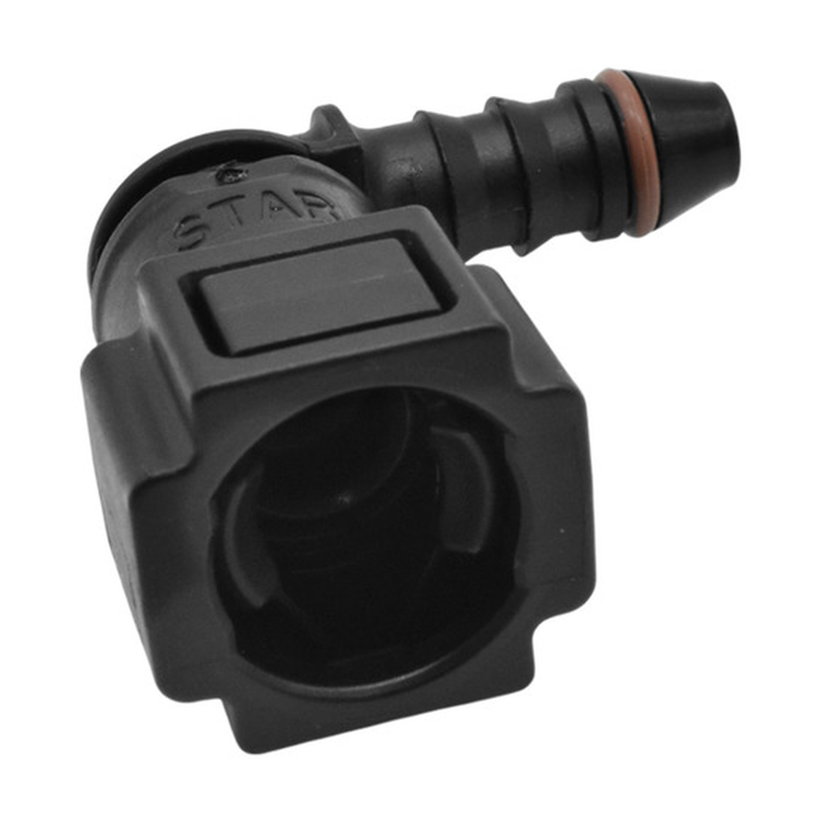Conector manguera combustible 90° universal 7.89 mm US Parts 120-603