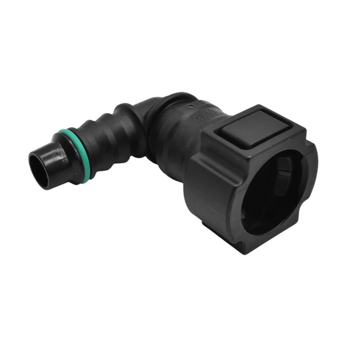 Conector manguera combustible 90° universal 9.49 mm US Parts 120-606