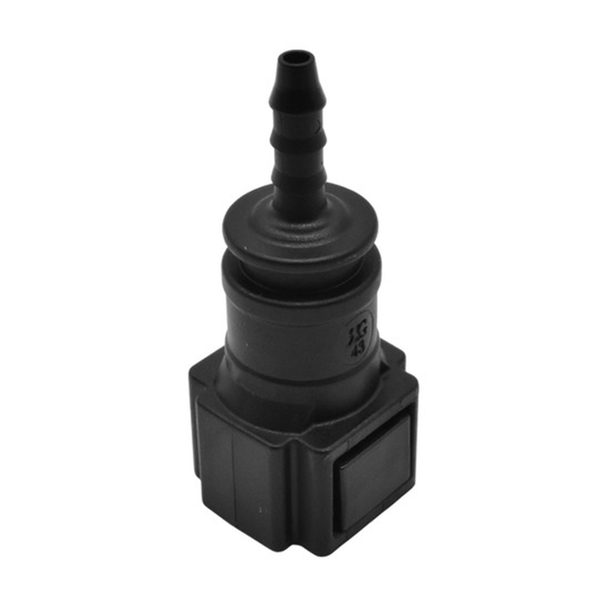 Conector manguera combustible 180° universal 6.3 mm US Parts 120-608