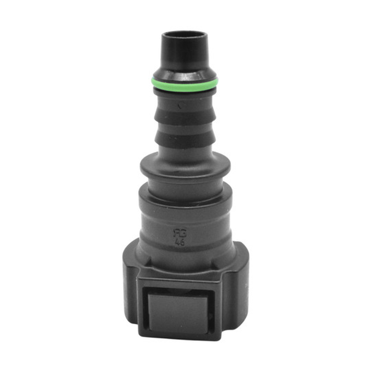 Conector manguera combustible 180° universal 9.49 mm US Parts 120-613