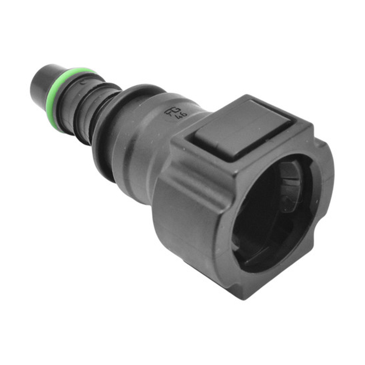 Conector manguera combustible 180° universal 9.49 mm US Parts 120-613