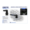 Conector,manguera combustible 5/16 X 5/16 universal negro US Parts 120-630