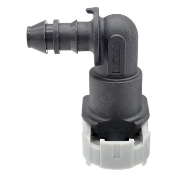 Conector,manguera combustible 5/16 X 5/16 universal negro US Parts 120-630