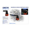 Conector, manguera combustible 5/16 X 5/16 universal US Parts 120-632