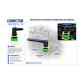 Conector, manguera combustible 5/16 X 5/16 universal US Parts 120-634
