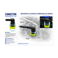 Conector, manguera combustible 5/16 X 3/8 universal US Parts 120-635
