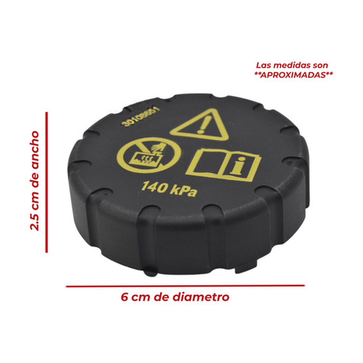 Tapón depósito 20 libras US Parts 130-021