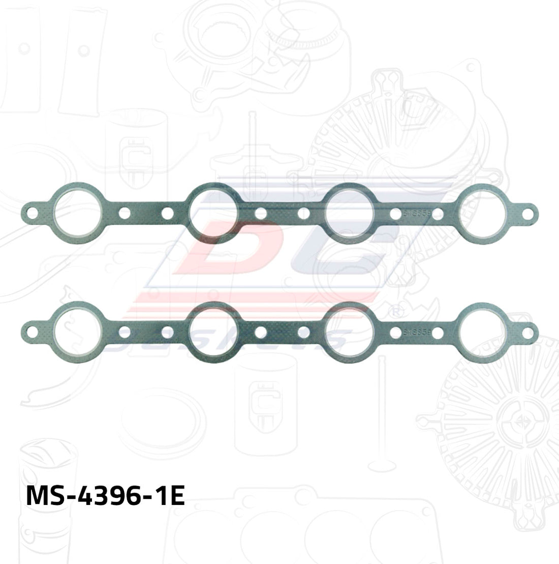 Empaque de múltiple Escape MS-004396-1E DC GASKETS