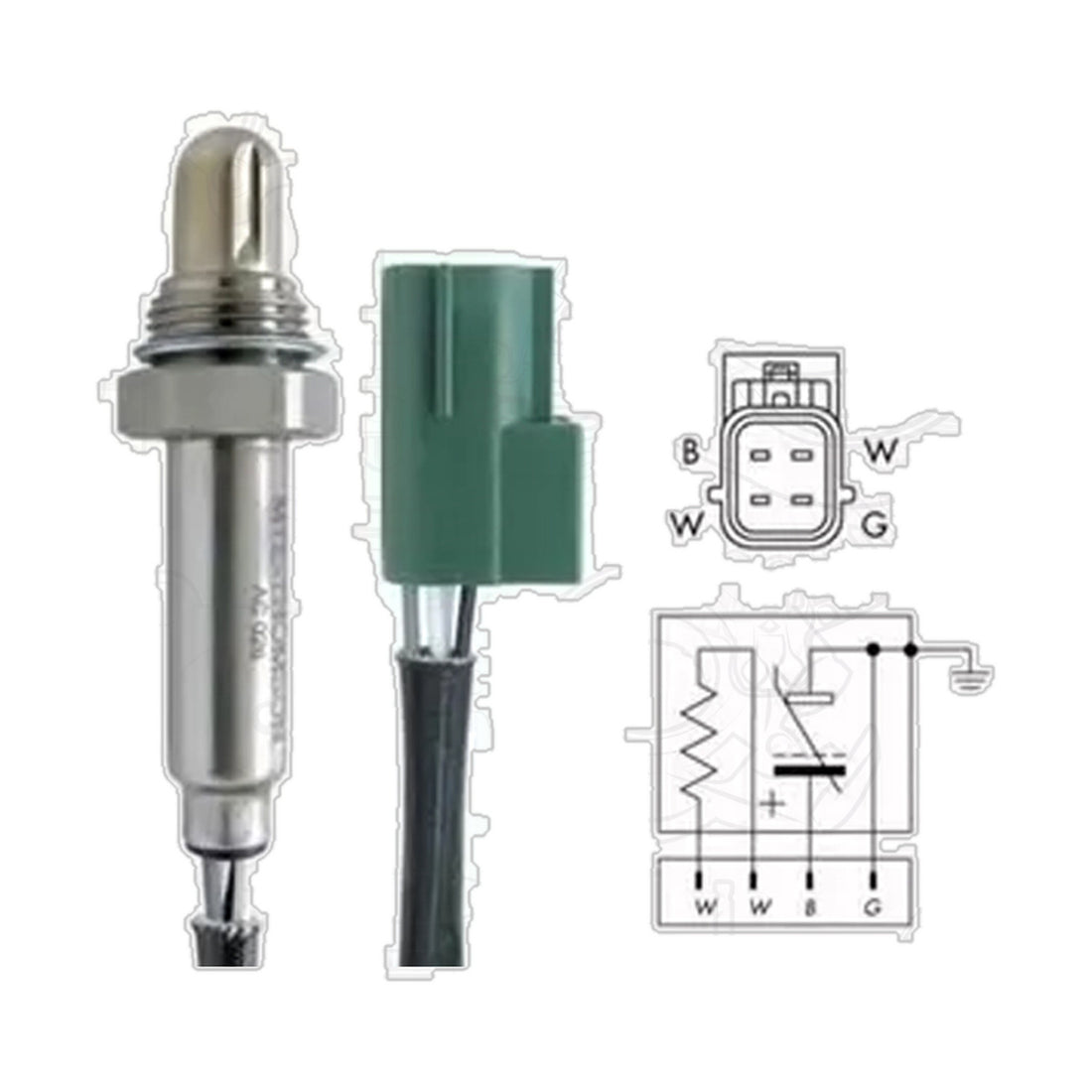 Sensor de oxígeno 7925.40.073-MTE MTE THOMSON