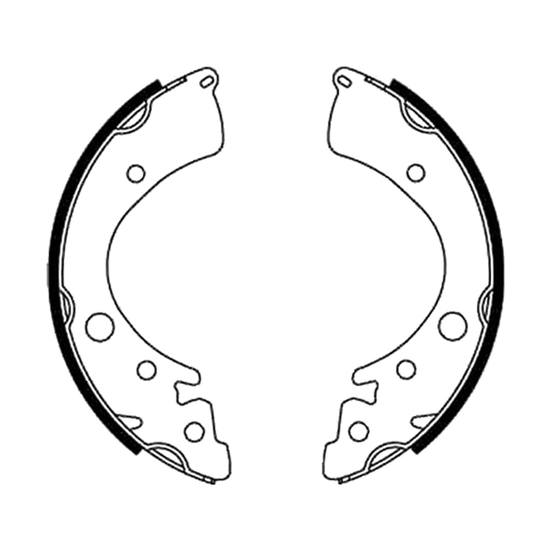 Balatas 913-1618 BIOCERAMIC