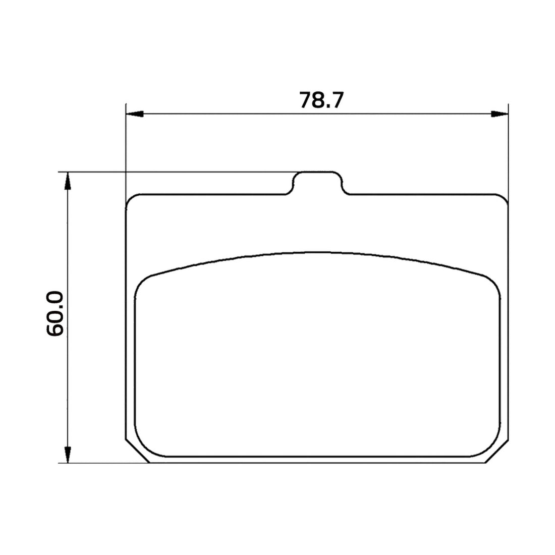 Balatas M7099-D172 BIOCERAMIC