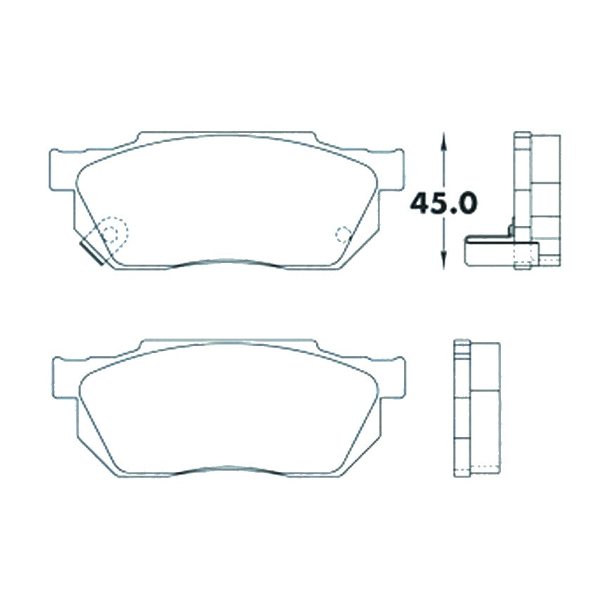 Balatas M7162-D256 GARANTI