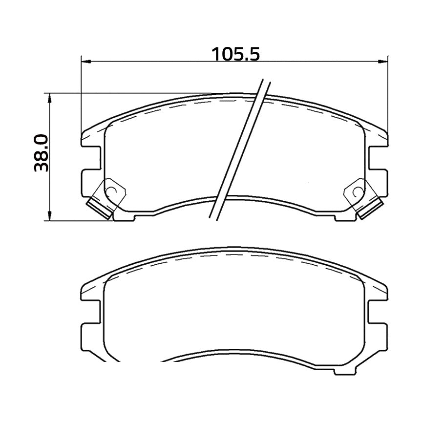 Balatas M7248-D357 GARANTI