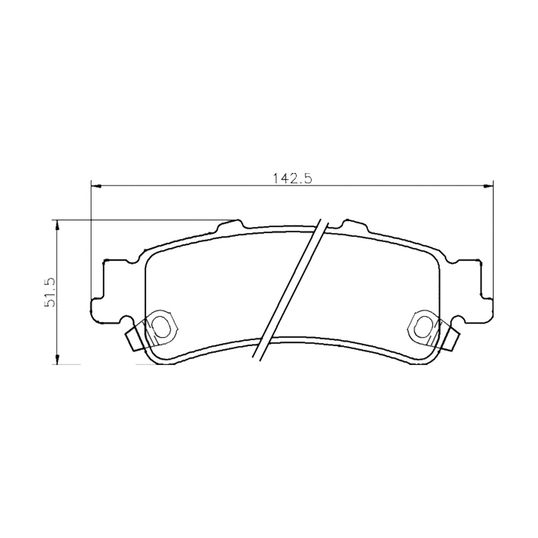 Balatas M7700-D792 BIOCERAMIC
