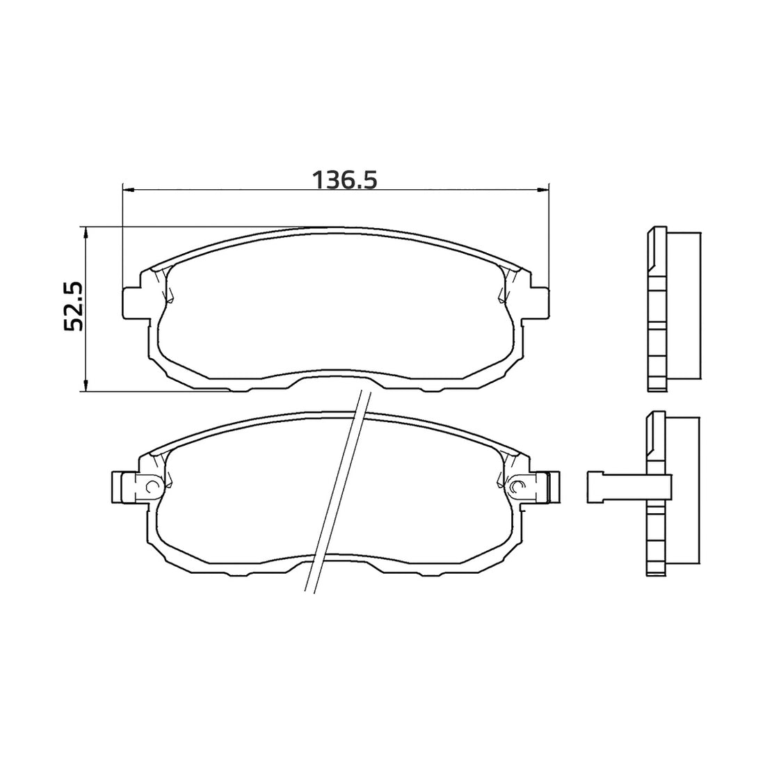 Balatas M7832-D815 GARANTI