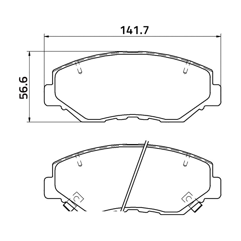 Balatas M7844-D943 GARANTI