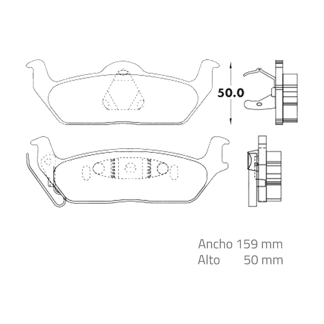 Balatas M7916-D1012 GARANTI