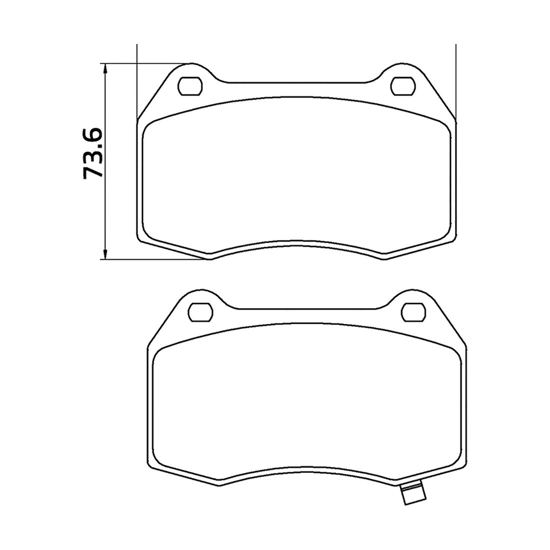 Balatas M7954-D960 GARANTI