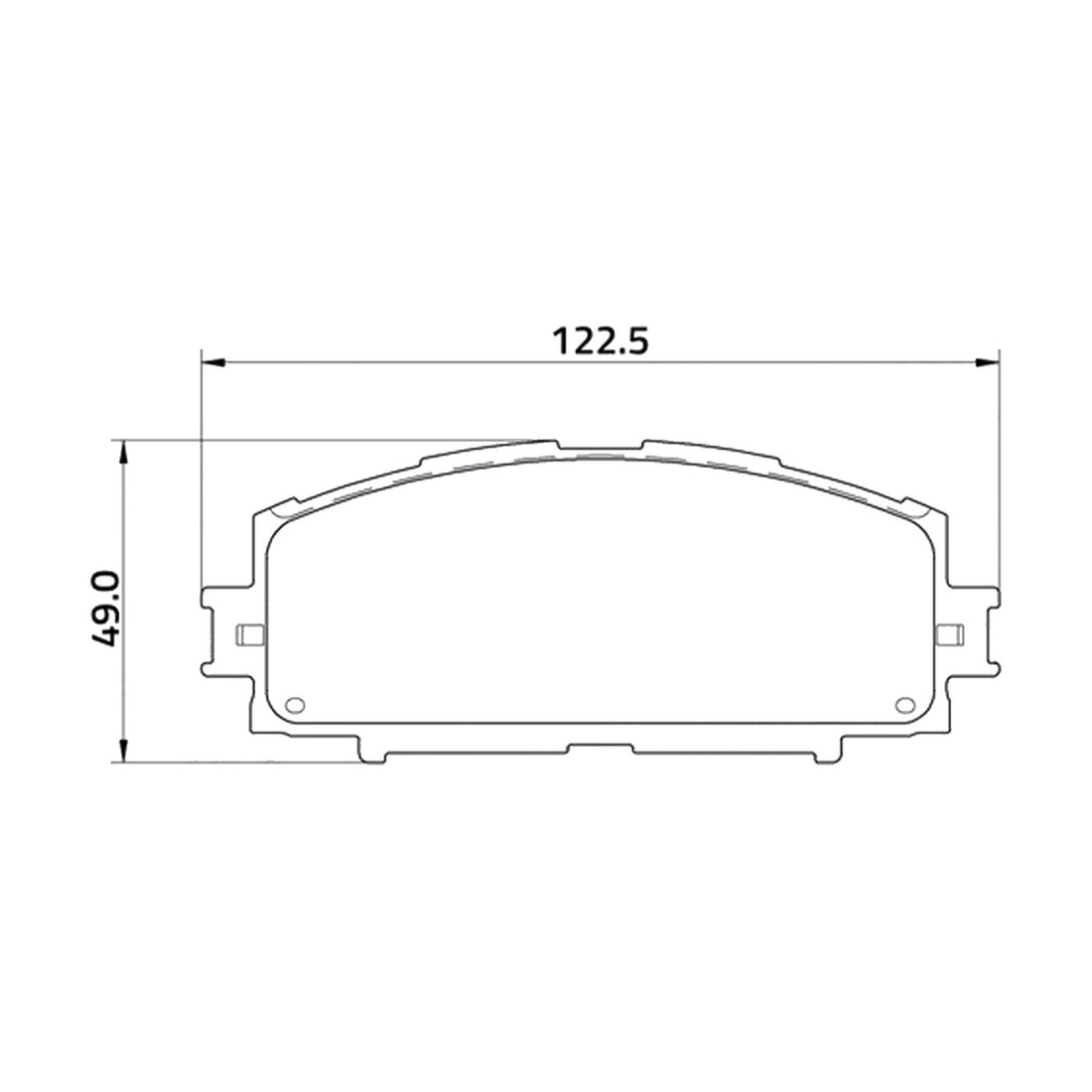 Balatas M8301-D1184 NIKKO