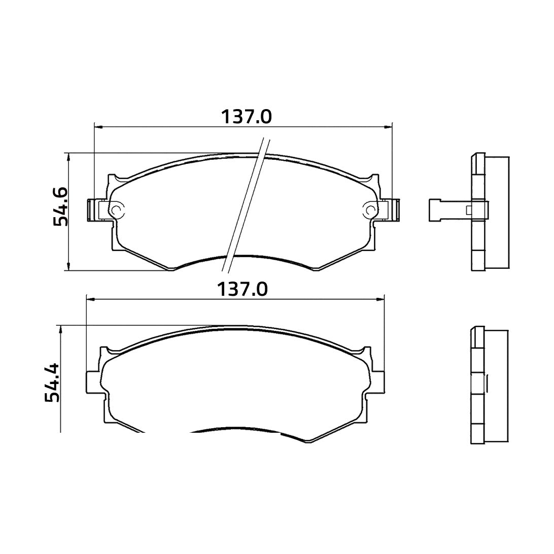 Balatas M8314-D462 GARANTI