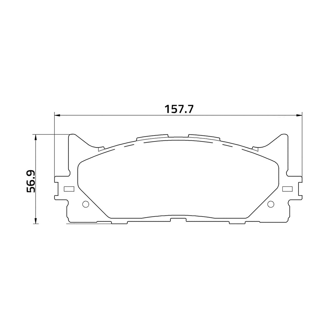 Balatas M8331-D1222 GARANTI