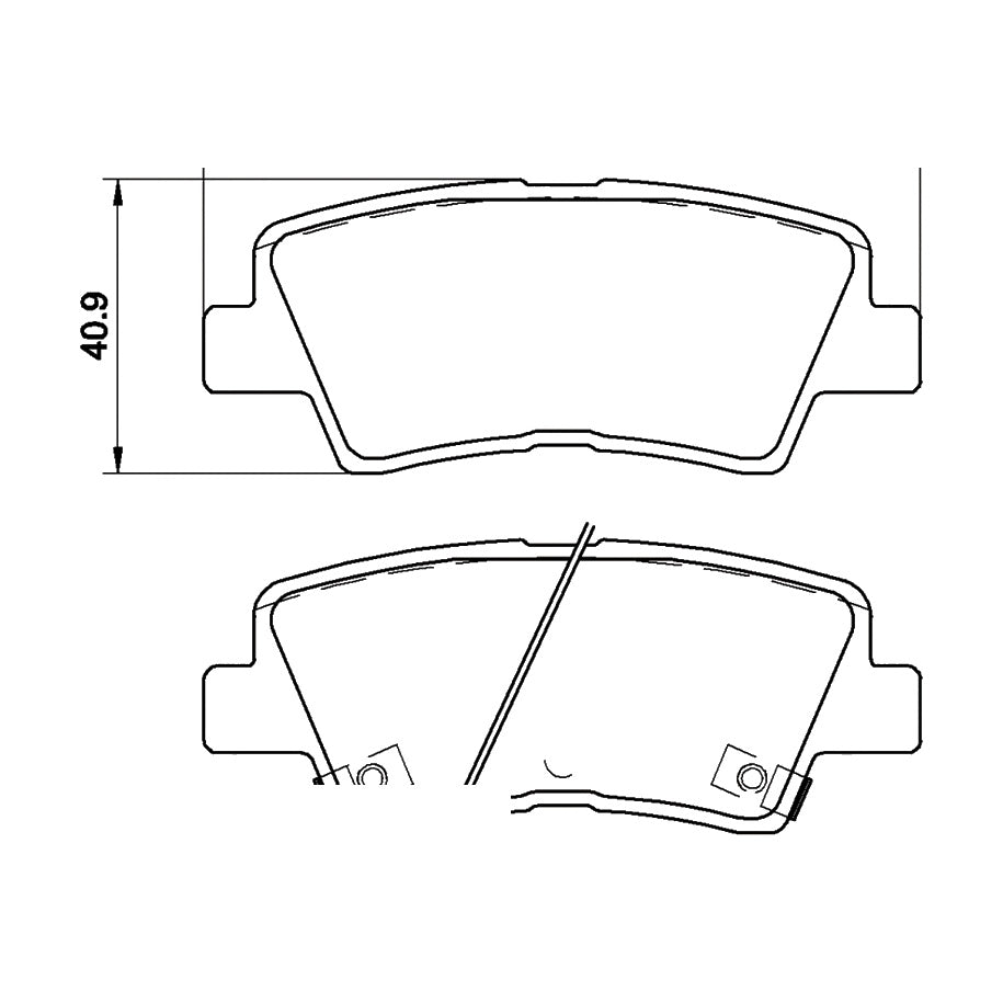 Balatas M8428-D1544 GARANTI