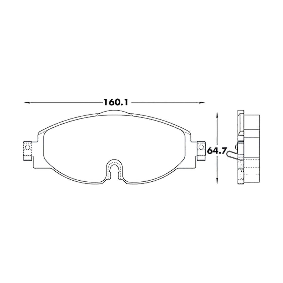 Balatas M8989-D1760 GARANTI