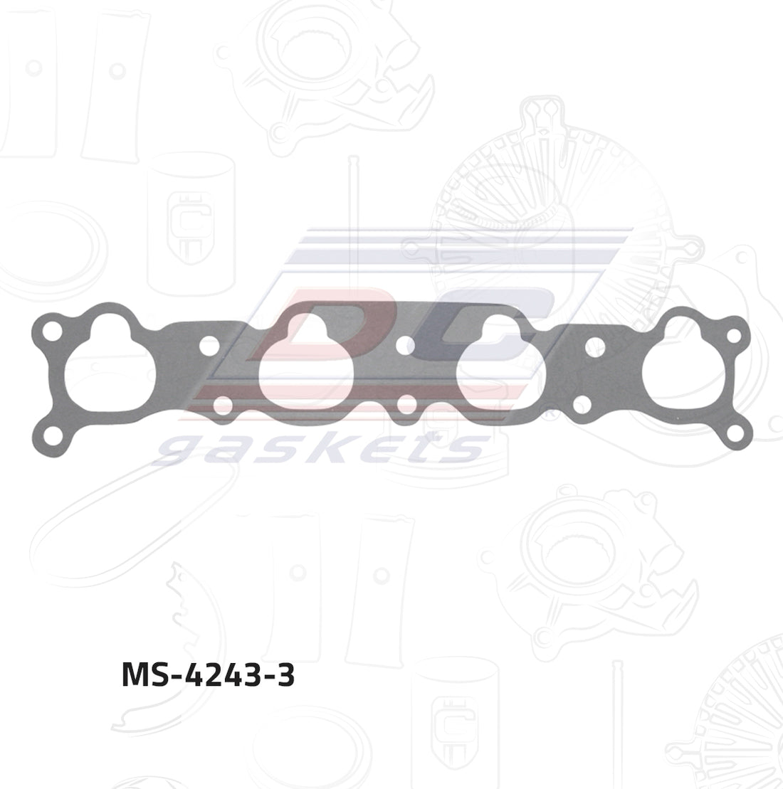 Empaque de múltiple MS-004243-3 DC GASKETS