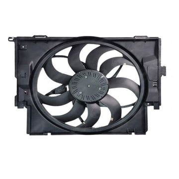 Motoventilador de radiador y aire acondicionado QBH Carfan 17428641964