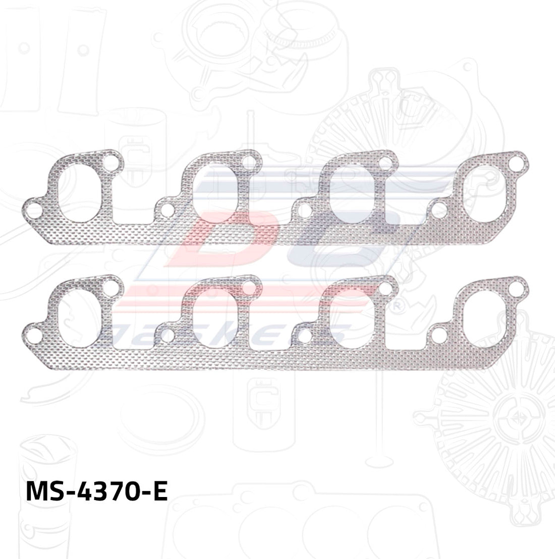 Empaque de múltiple Escape MS-004370-E DC GASKETS