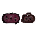Motoventilador de radiador con aspas QBH Carfan 1K0 959 455P