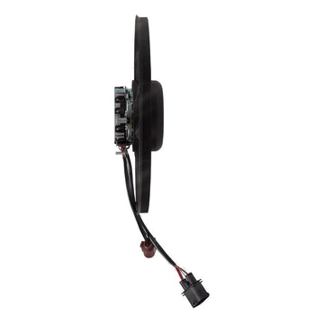 Motoventilador de radiador con aspas QBH Carfan 1K0 959 455P