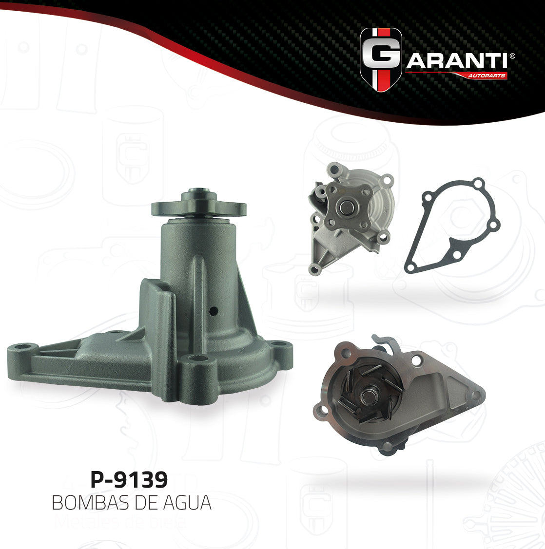 Bomba de agua Garanti P-9139