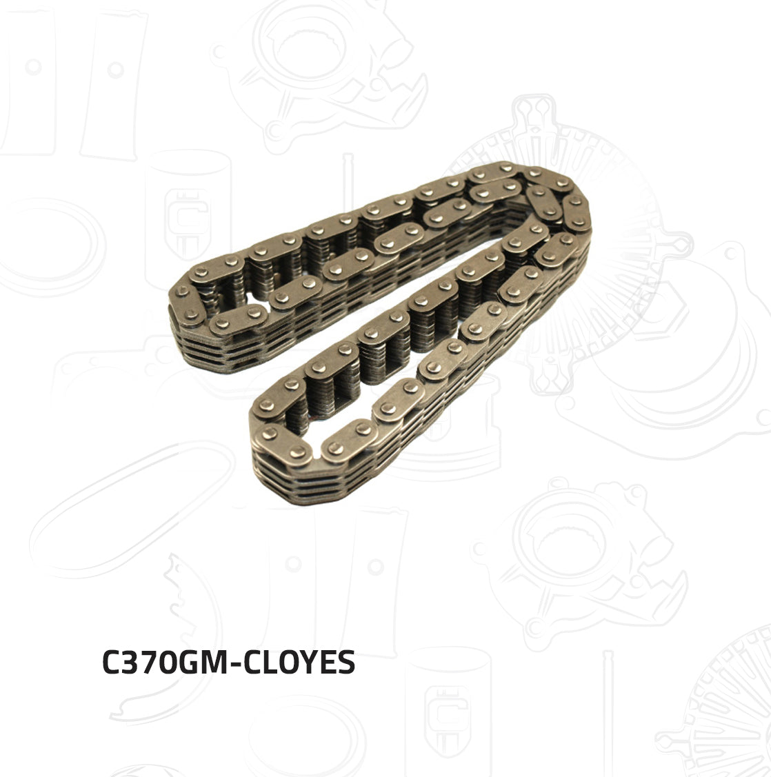 Cadena Tiempo Cloyes C370GM-CLOYES