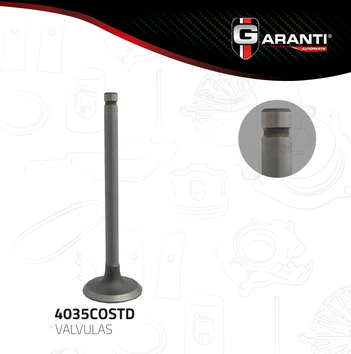 Valvula Escape Garanti 4035COSTD