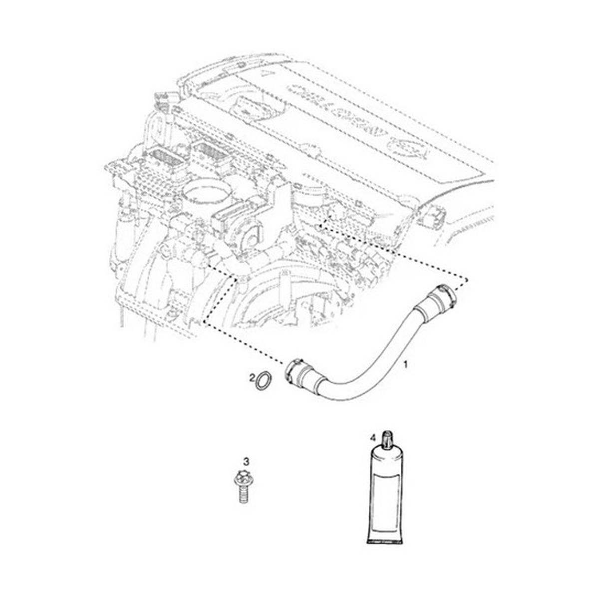 Manguera PCV tubo vacío US Parts 220-004
